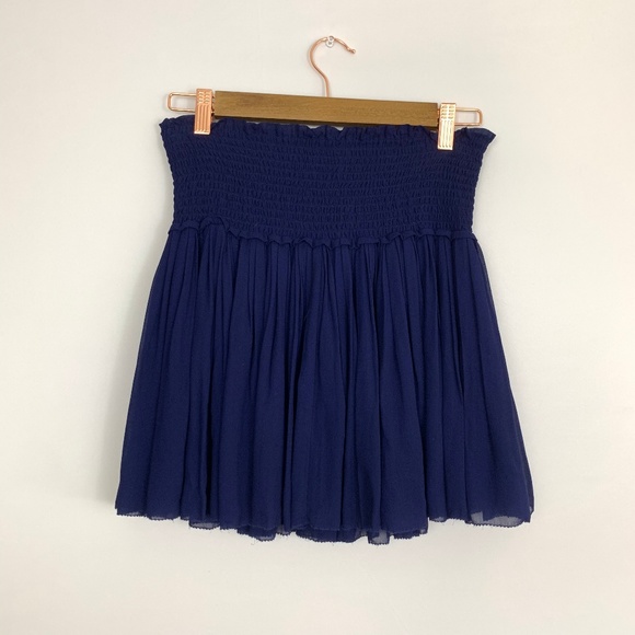 Isabel Marant Dresses & Skirts - Isabel Marant Blue Ruffle Mini Skirt H39